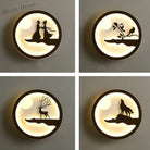 Dlight Decor Nordic Character Glow Wall Lamp Wall Art