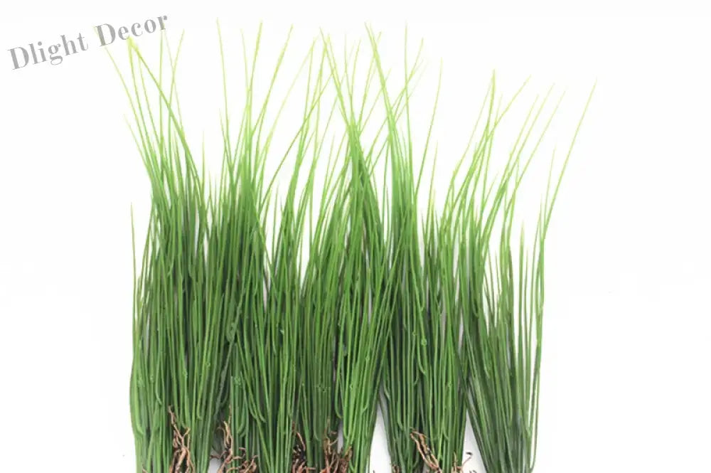 Dlight Decor Onion Grass Bunch for Natural Green Wall and Home Decor