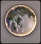 Dlight Decor Planet Mural Wall Light for Interiors Wall Art