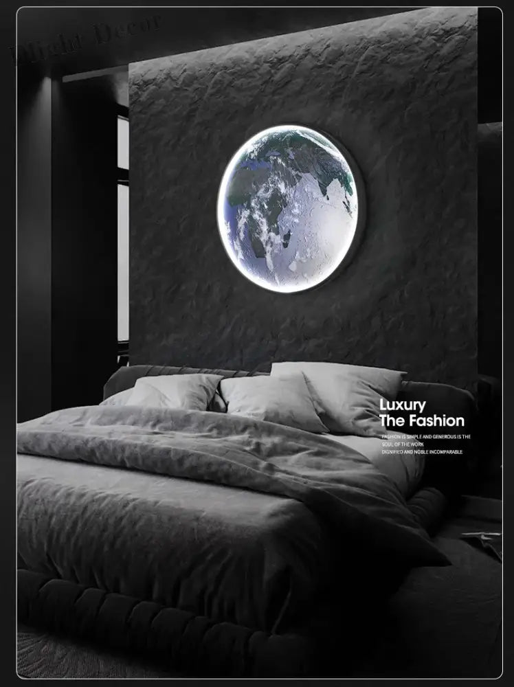 Dlight Decor Planet Mural Wall Light for Interiors Wall Art