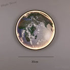 Dlight Decor Planet Mural Wall Light for Interiors Earth A 35cm / White light Wall Art