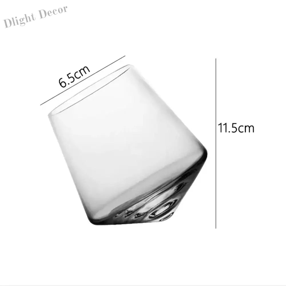 Dlight Decor Revolving Whiskey Glass 530ml Luxury Mug 1pcs / 530ml Cocktail Glasses