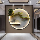 Dlight Decor Round 3D LED Wall Art Light Wall Art