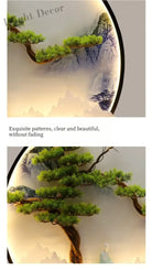 Dlight Decor Round 3D LED Wall Art Light Wall Art