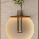 Dlight Decor Sandstone Vase Wall Lamp for Hallways Wall Art