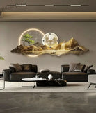 Dlight Decor Silent LED Wall Clock in Nordic Style wall Art