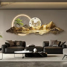Dlight Decor Silent LED Wall Clock in Nordic Style wall Art