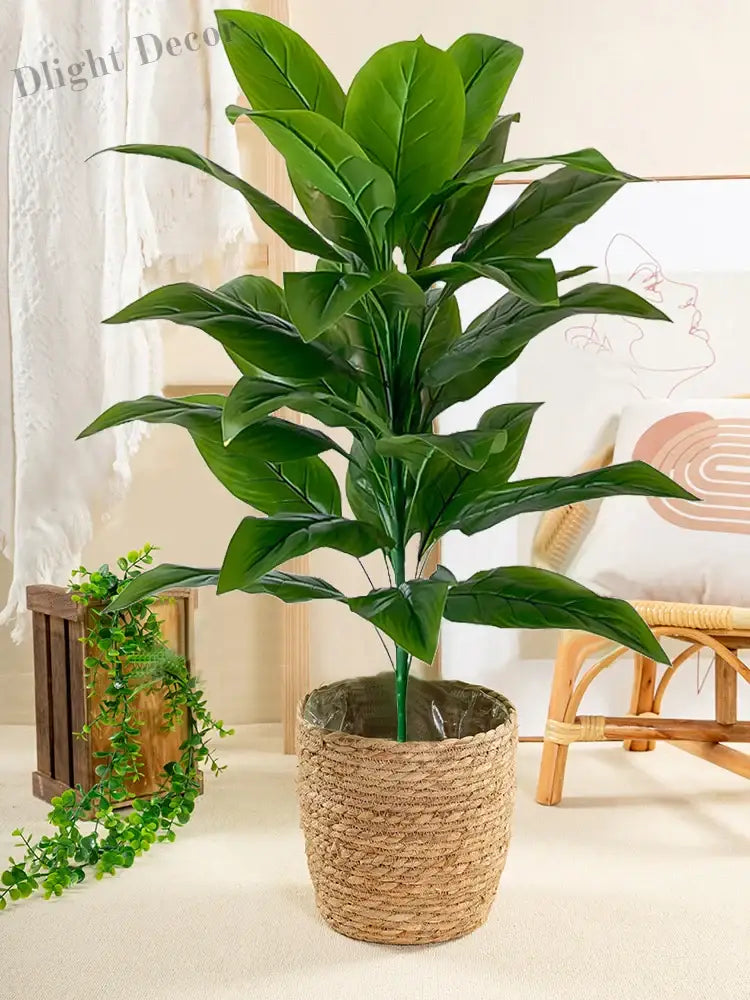 Dlight Decor Tropical Plant Branch for Home and Garden Display
