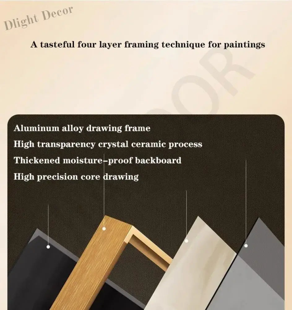 Dlight Decor Wall Clock Lamp with Crystal Glow Wall Art