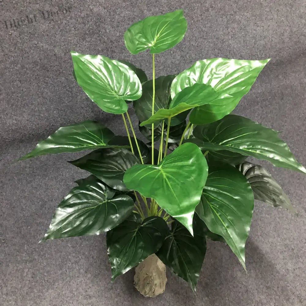 Dlight Decor White Monstera Palm for Bold Floor Styling