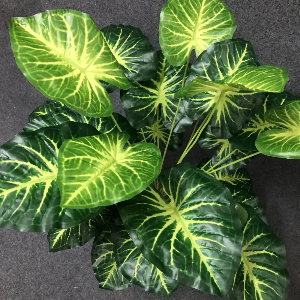 Dlight Decor White Monstera Palm for Bold Floor Styling
