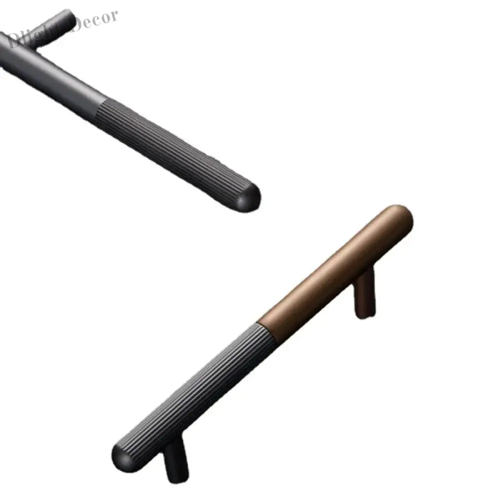Dual tone Long Kitchen Cabinet Handles – Multicolor Wardrobe and Drawer Knobs Handles