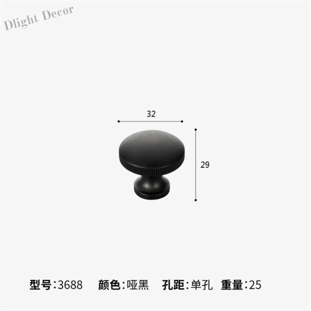 Dual tone Long Kitchen Cabinet Handles – Multicolor Wardrobe and Drawer Knobs Black single hole Handles