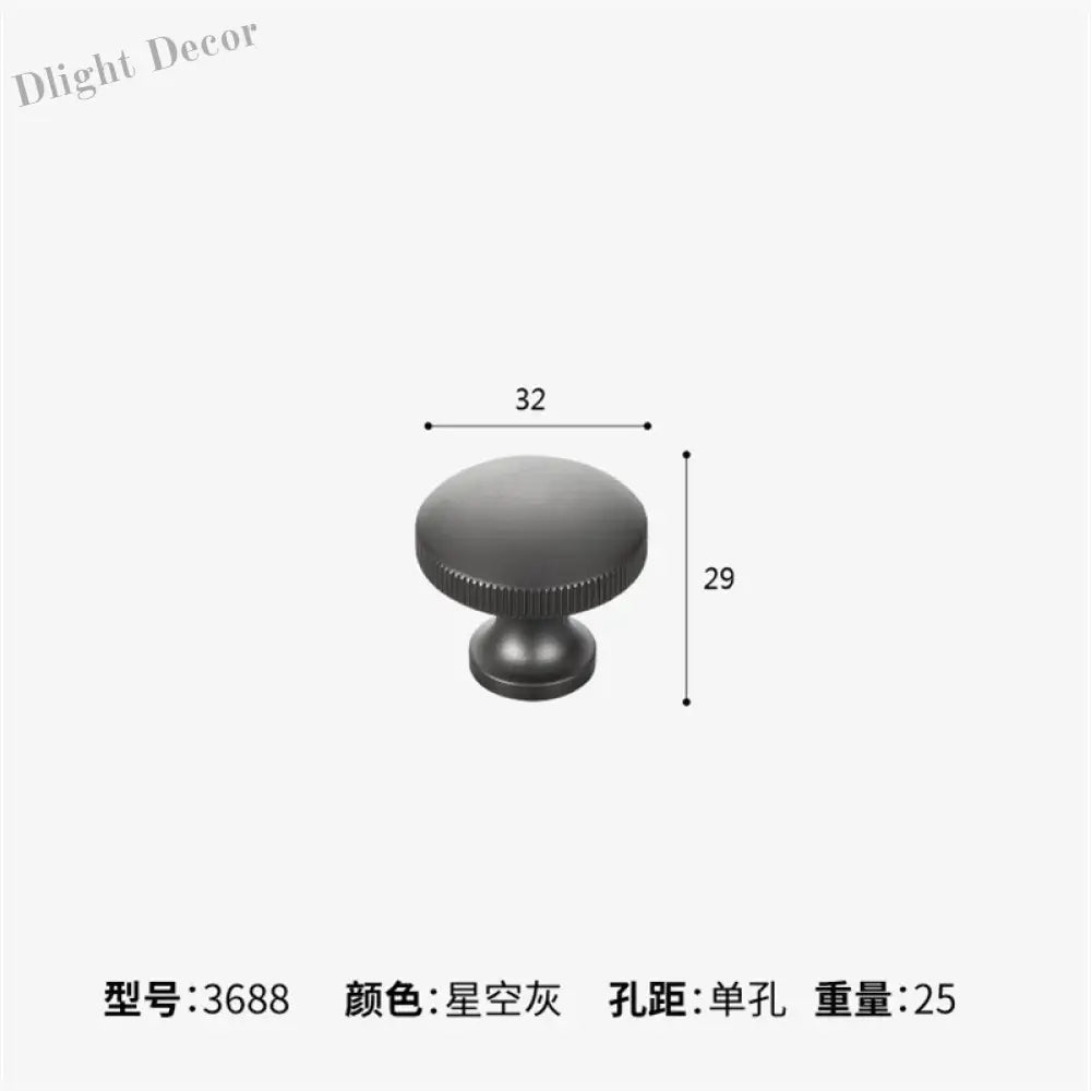 Dual tone Long Kitchen Cabinet Handles – Multicolor Wardrobe and Drawer Knobs Gray single hole Handles