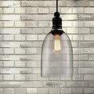 Edison Vintage Glass Pendant Lamp - Retro Loft Industrial Lighting Fixture Lights