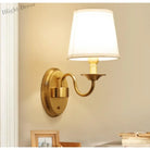 Eleanor - Full Copper American Wall Lamp Bedroom Bedside European Lighting Modern Simple Living