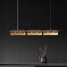 Elegant Black And Gold Led Chandelier - Contemporary Lighting For Dining Kitchen Rooms Pendant