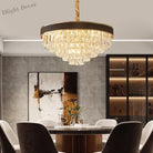 Elegant Black Chandelier - Postmodern Light Luxury For Living Rooms Dining And Bedrooms Chandelier