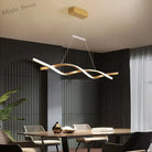 Elegant Dimmable Led Pendant Lamp - Versatile Lighting For Dining Kitchen Living Room And Bedroom