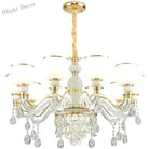 Elegant European Style Crystal Chandelier - Luxury Main Light For Living Rooms Dining And Villa