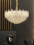 Elegant French Crystal Chandelier - Postmodern Light Luxury For A Luxurious Atmosphere In Living