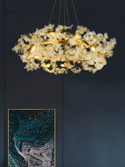 Elegant French Luxury Chandeliers - Postmodern Villa Living Room Lights With Creative Branch