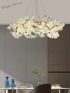 Elegant French Luxury Chandeliers - Postmodern Villa Living Room Lights With Creative Branch