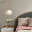 Elegant French Pastoral Pearl Shell Chandelier - A Modern Minimalist Fixture For Master Bedrooms