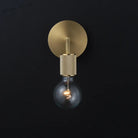 Elegant Gold Glass Wall Lamp - Post - Modern Lighting For Living Dining And More Wall Lamp