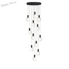 Elegant Led Branch Chandelier - Illuminate Your Duplex Living Room With Stunning Design Pendant