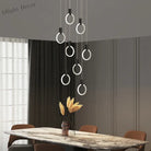 Elegant Led Branch Chandelier - Illuminate Your Duplex Living Room With Stunning Design Pendant