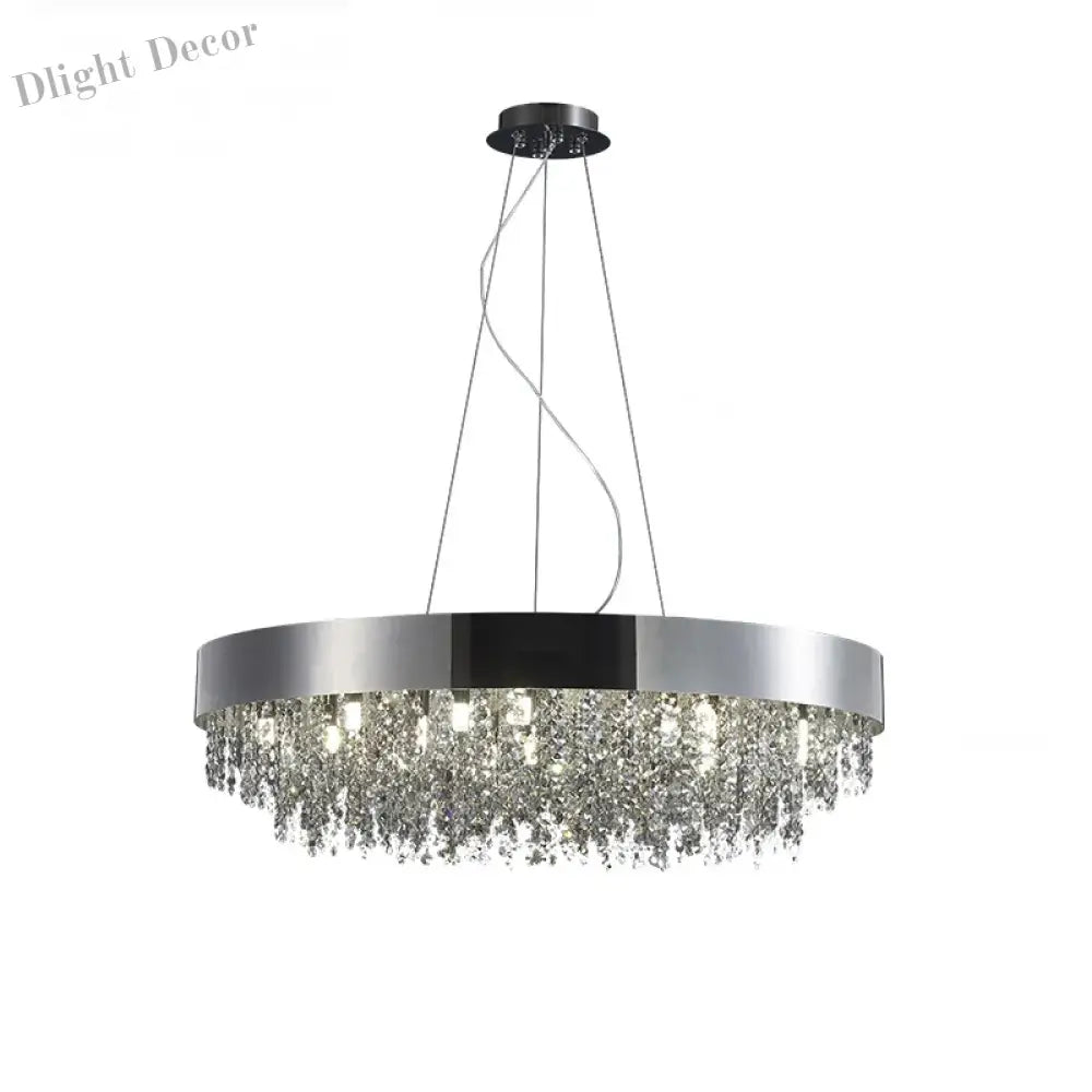 Elegant Light Luxury Crystal Chandelier - Modern Italian Creative Design For Living Rooms Bedrooms