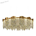 Elegant Modern Circular Crystal Chandeliers - Adding Light Luxury And Creativity To Your Living