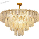 Elegant Post - Modern Glass Chandelier - A Personality Creative High - End Addition For Living