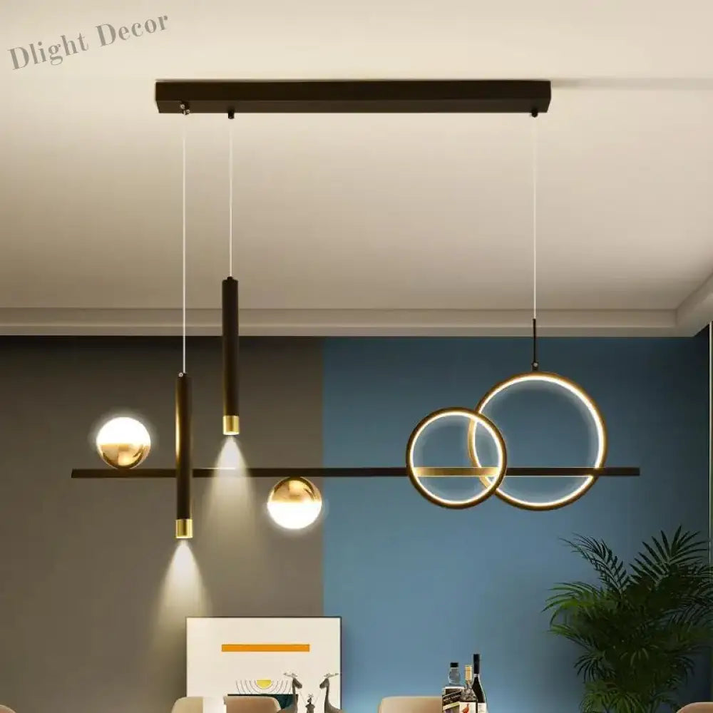 Elegant Restaurant Pendant Lamp - Modern Nordic Design For Dining Tables And Bars Lights