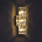 Elena - Modern Simple Light Luxury High - End Crystal Wall Lamp Living Room Tv Background Corridor