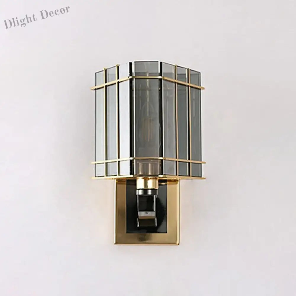 Elevate Your Space With The Luxurious Gold Crystal Wall Sconce