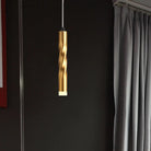 Eliana Captivating Rope Pendant: Modern Elegance In Gold