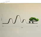 Élisa’s Ip65 Waterproof Led Wall Lamp - Modern Garden And Villa Landscape Plant Light Outdoor Lamps