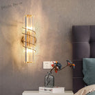 Ella’s Nordic Minimalist Crystal Wall Lamp - Stylish Lighting For Your Tv Background And Aisle