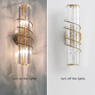 Ella’s Nordic Minimalist Crystal Wall Lamp - Stylish Lighting For Your Tv Background And Aisle