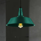 Embrace Industrial Charm And A Pop Of Color: The Red & Green Pendant Light Lighting