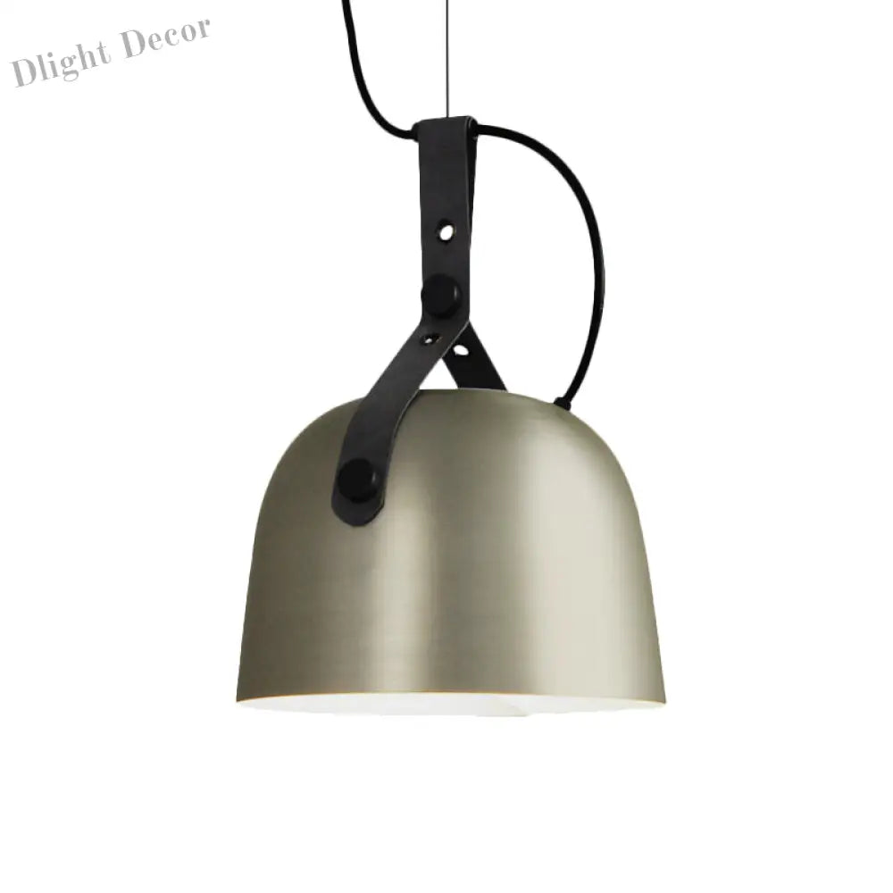 Embrace Industrial Charm And Modern Flair: The Iron Bowled Pendant Lamp