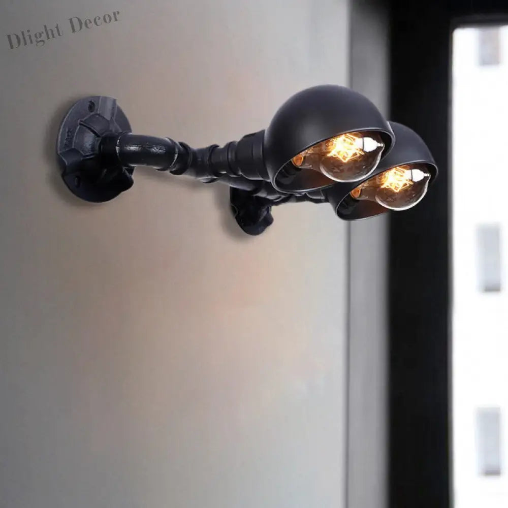 Embrace Industrial Charm: The Vintage Bowl Shade Wall Sconce