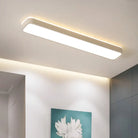 Embrace Serenity With The Luna Flush Mount: Modern Lighting Warm Comfort White /