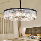 Emilia Modern Crystal Chandelier: Sparkling Elegance In Multiple Sizes (16’ 23.5’ 31.5’)