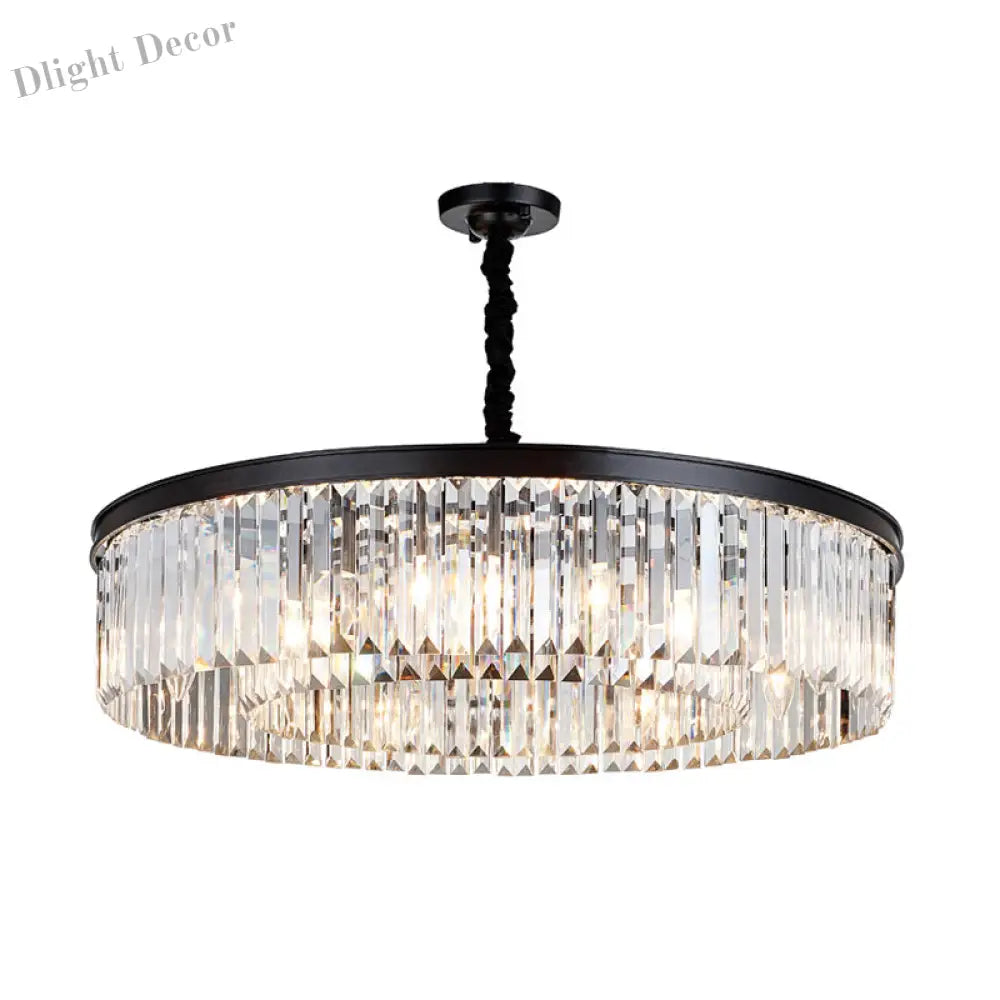 Emilia Modern Crystal Chandelier: Sparkling Elegance In Multiple Sizes (16’ 23.5’ 31.5’)