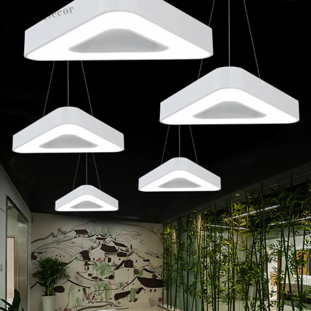 Emily’s Modern Triangle Led Pendant Light: A Versatile Choice For Stylish Illumination