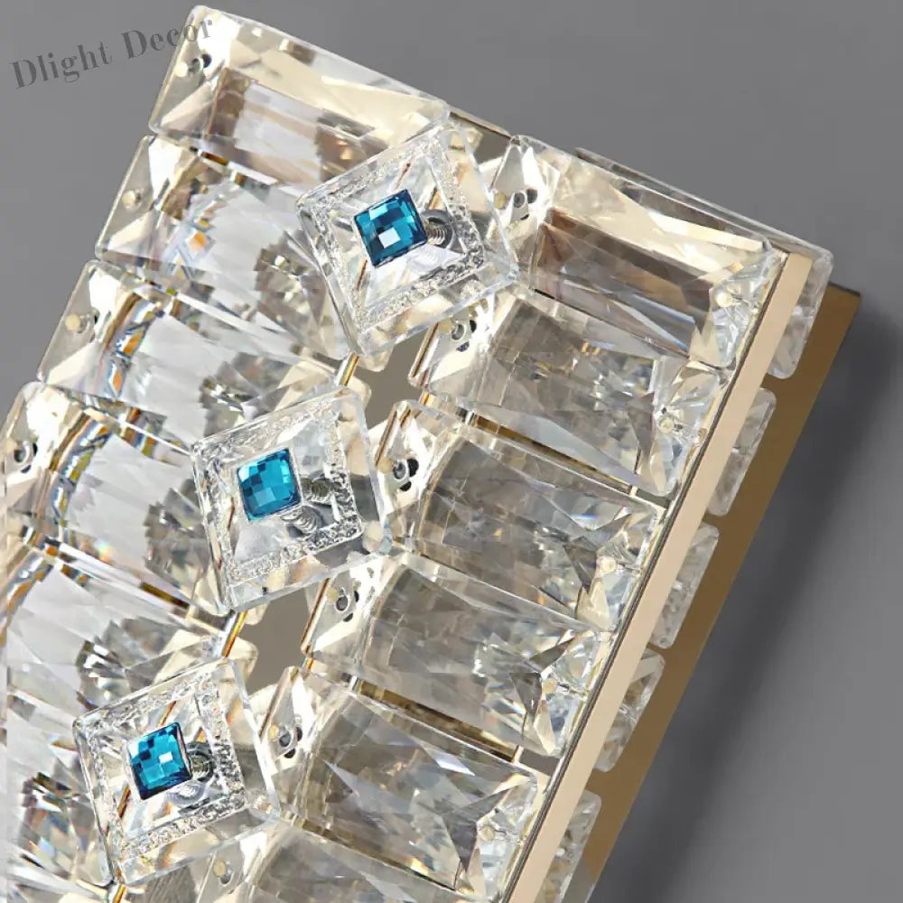 Emma’s - Crystal Wall Lamp Light Luxury Strip Decoration Tv Drama Background Living Room Bedroom