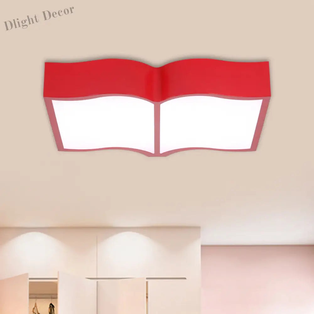 Emma’s Playful Book Light - Warm Led Glow For Children’s Rooms